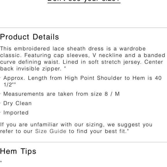 Tadashi Shoji Red Lace Embroidered Caria Cocktail Mini Dress Size 6 - Picture 6 of 8